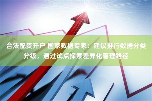 合法配资开户 国家数据专家：建议推行数据分类分级，通过试点探索差异化管理路径